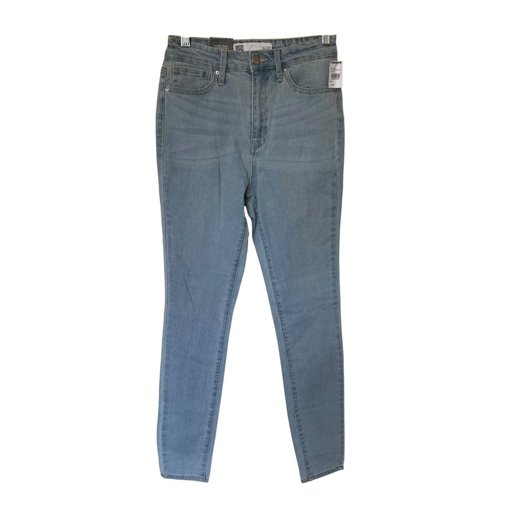 RSQ Super High Rise Jegging Women Size 5 27 Light Blue NWT JDP1068 Skinny Jeans
